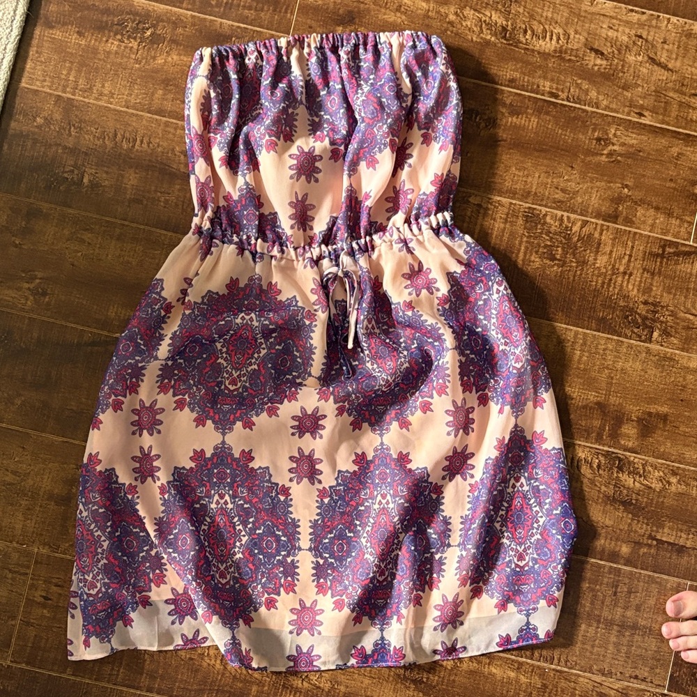 Gentle Fawn Pink and Purple Patterned Top